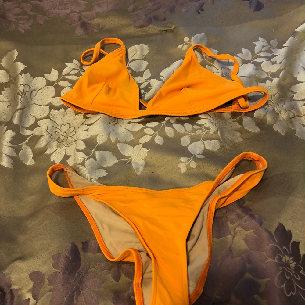 American Apparel Bikini top and bottom